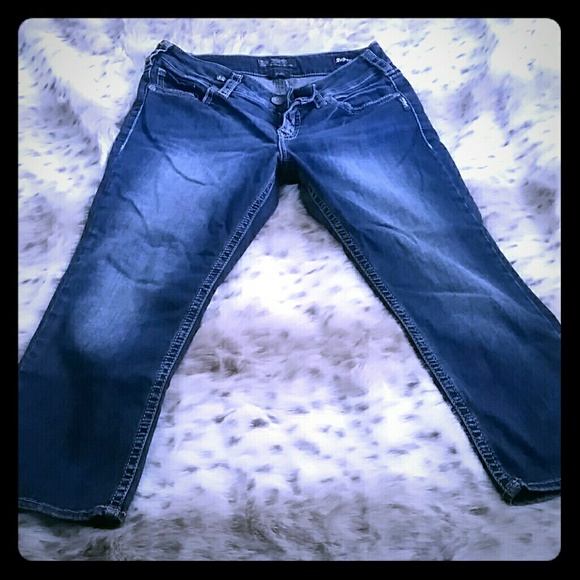 Silver Jeans Denim - Silver Jean co. Capri jeans